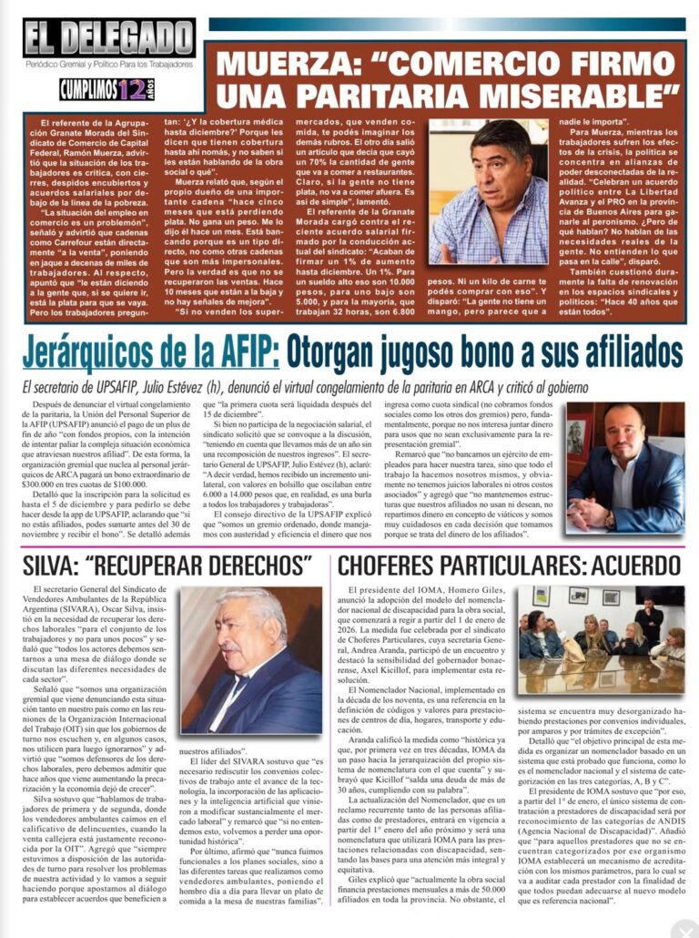Jeráquicos de la AFIP: Otorgan jugoso bono a sus afiliados