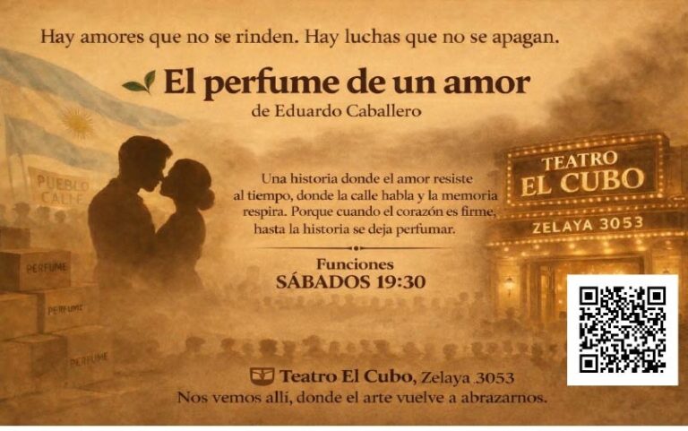 El perfume de un amor llega al Teatro El Cubo